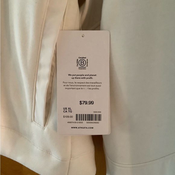 Athleta Get Set Sweatshirt sz XL NWT - Picture 9 of 14